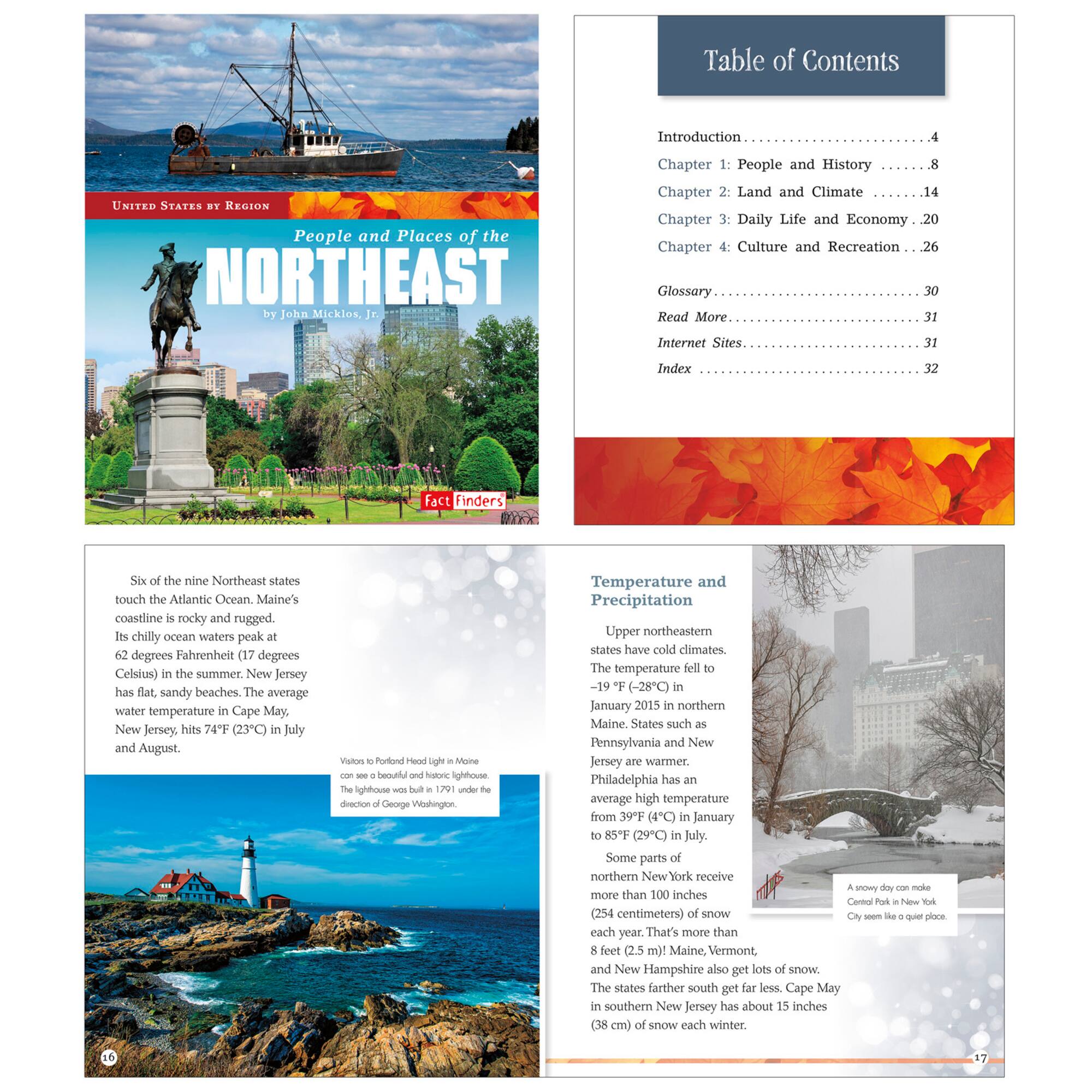 Capstone Press United States by Region Book Set